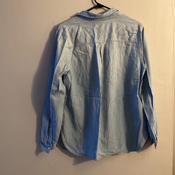 Maternity old navy blouse jeans size large - Picture 3 of 4